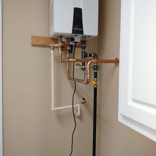Gas Tankless Water Heater Installation